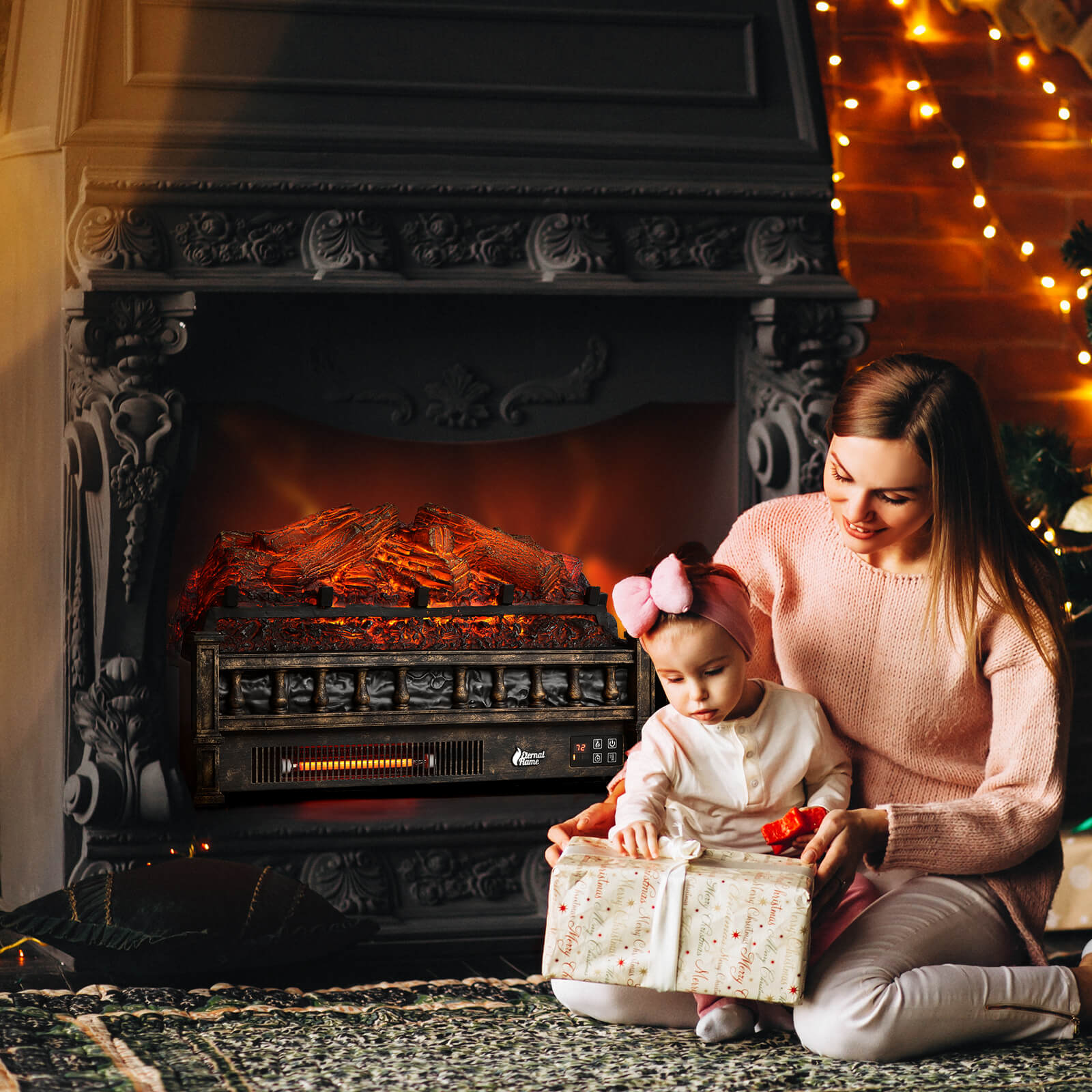 Eternal Flame EF23-LG Electric Fireplace Logs