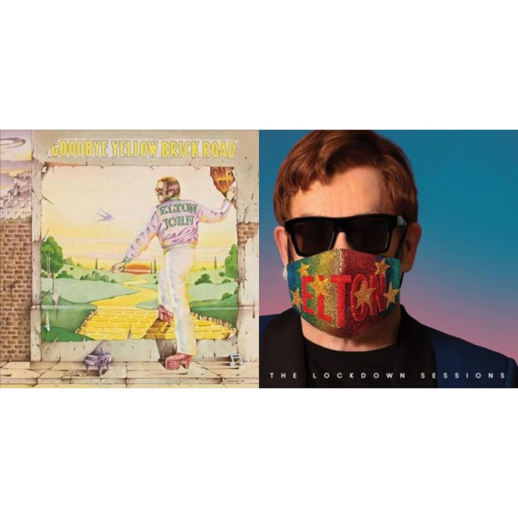 Elton John - Lockdown Sessions (Blue Vinyl/2LP) (X) & Goodbye Yellow Brick Road