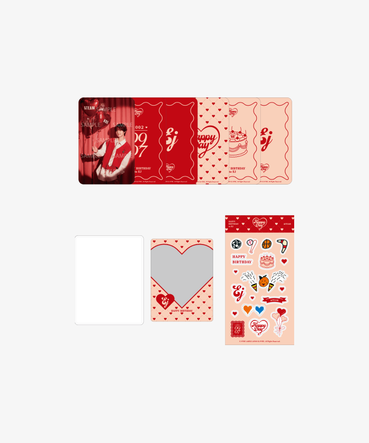 &TEAM - Ej Day Official MD Photo Card & Deco Kit
