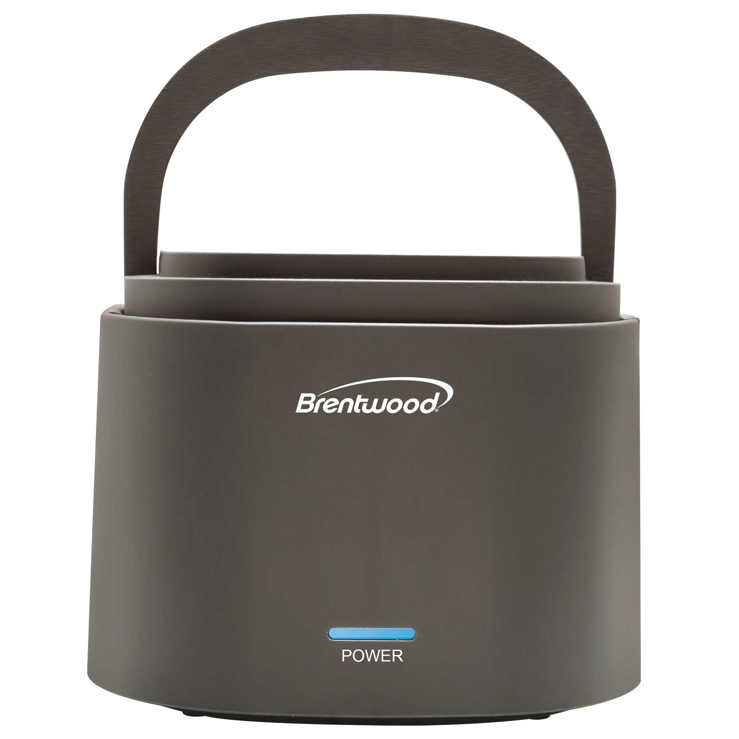 Brentwood 0.6L Portable Leakproof Electric Lunch Box in Gray
