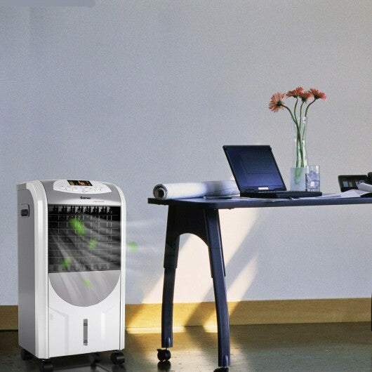 Portable Air Cooler Fan with Heater and Humidifier Function