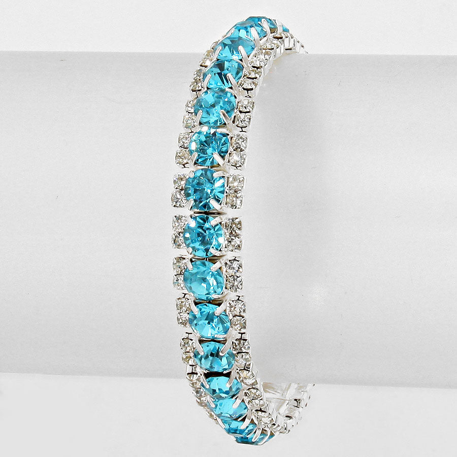 Crystal Rhinestone Stretchable Bracelet