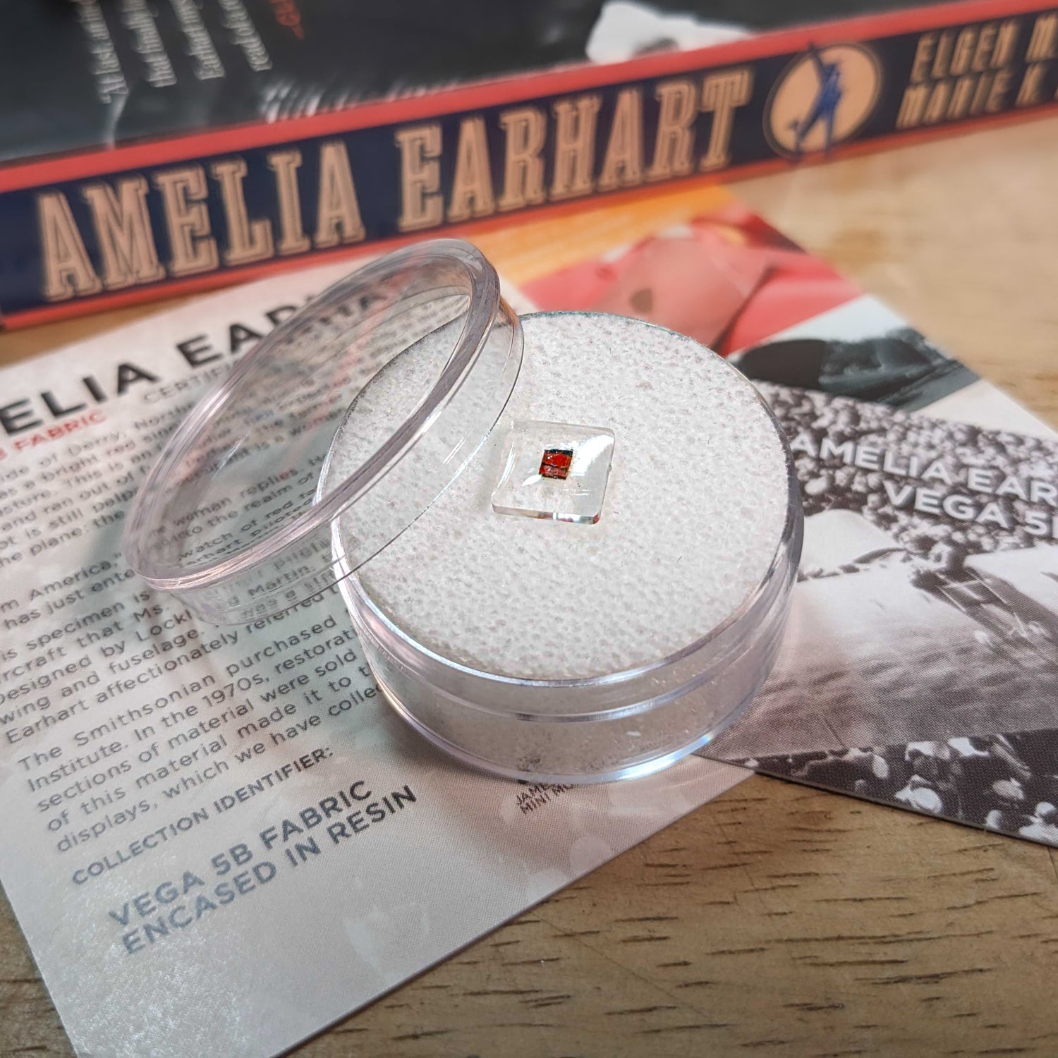 Amelia Earhart Vega 5B Red Fabric - Limited Supply