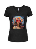 Eternal Cool Juniors V Neck T-Shirt