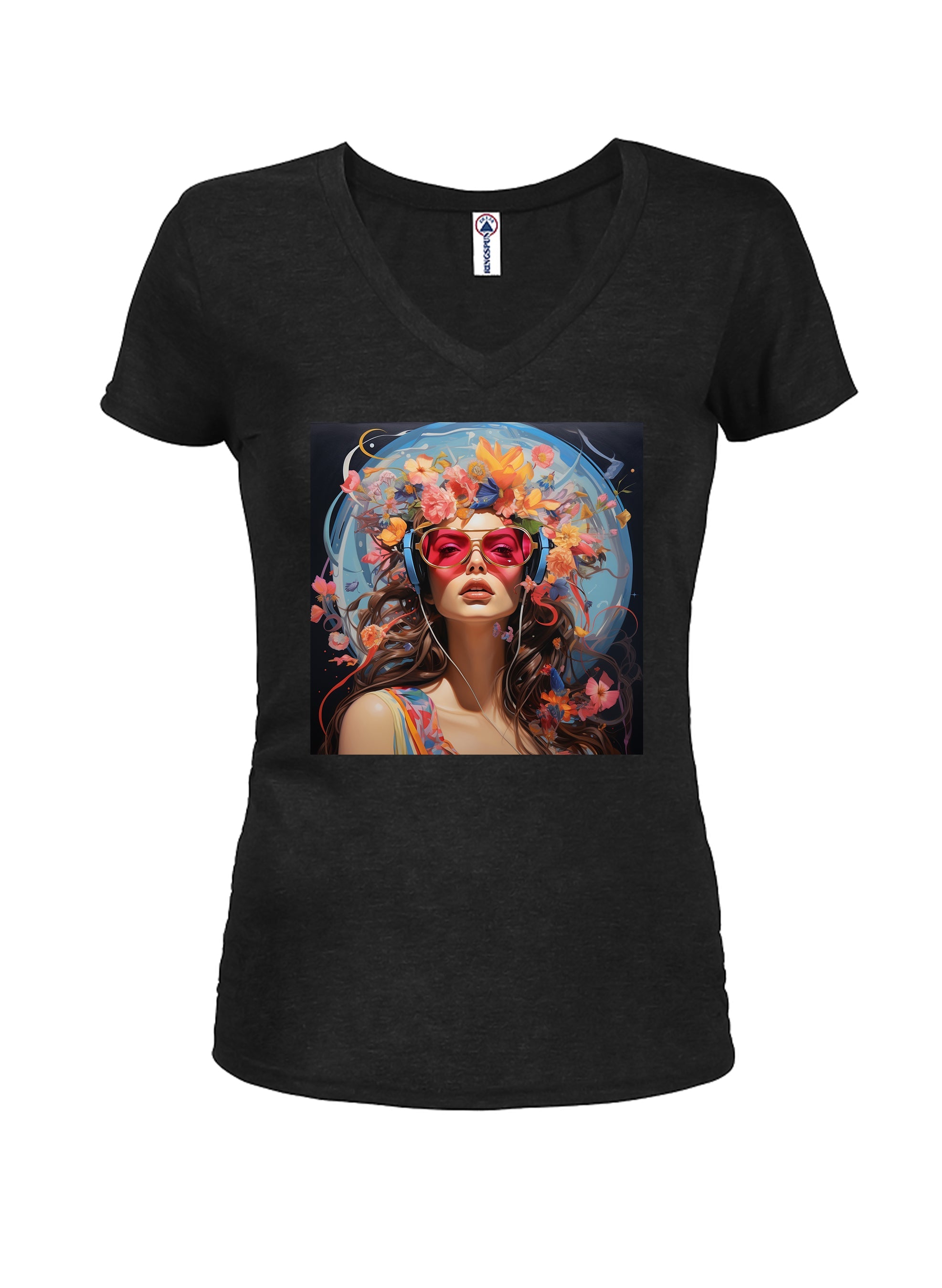 Eternal Cool Juniors V Neck T-Shirt