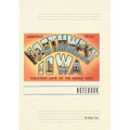 Vintage Lined Notebook Greetings from Northwest Iowa - Paperback