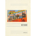 Vintage Lined Notebook Greetings from Louisville, Kentucky - Paperback