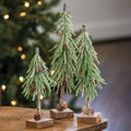 Glittered Pinecone Tree 12"  (Pack of 4)