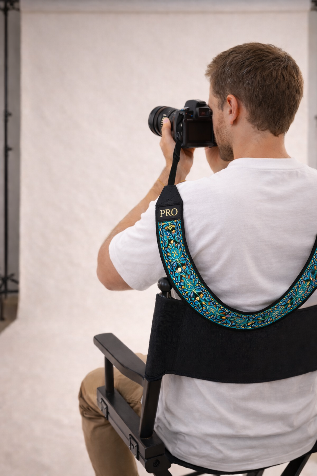 Custom Embroidered Camera Strap – Personalized DSLR Strap