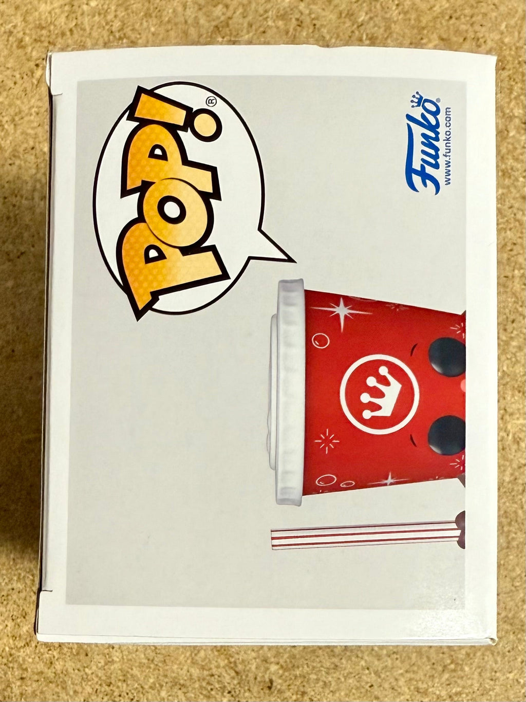 Geena Davis Signed Funko Pop! Movie Theaters Soda Cup #200 With JSA COA