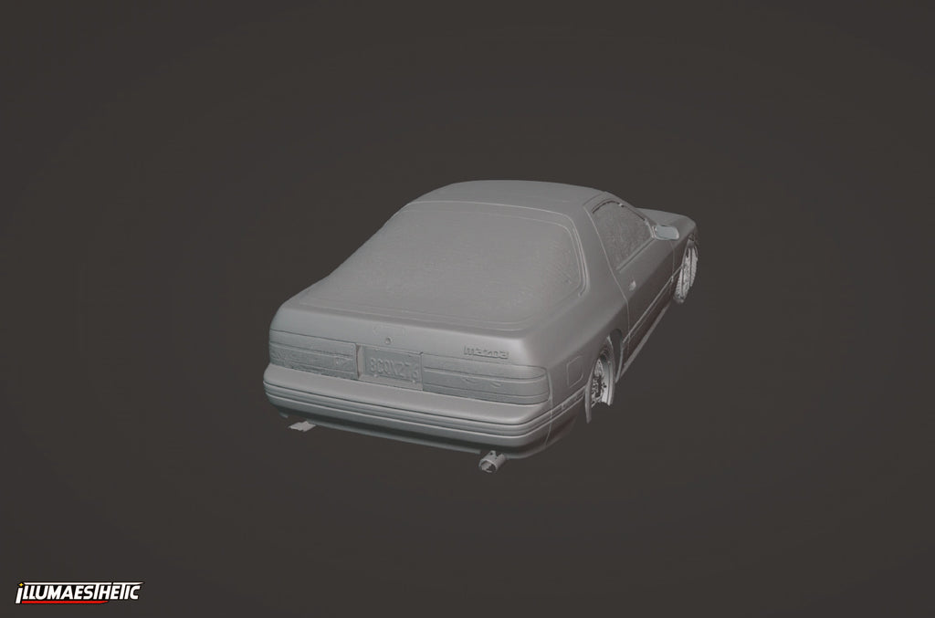 Mazda RX7 (FC3S) 3D Scan (1985-1992)