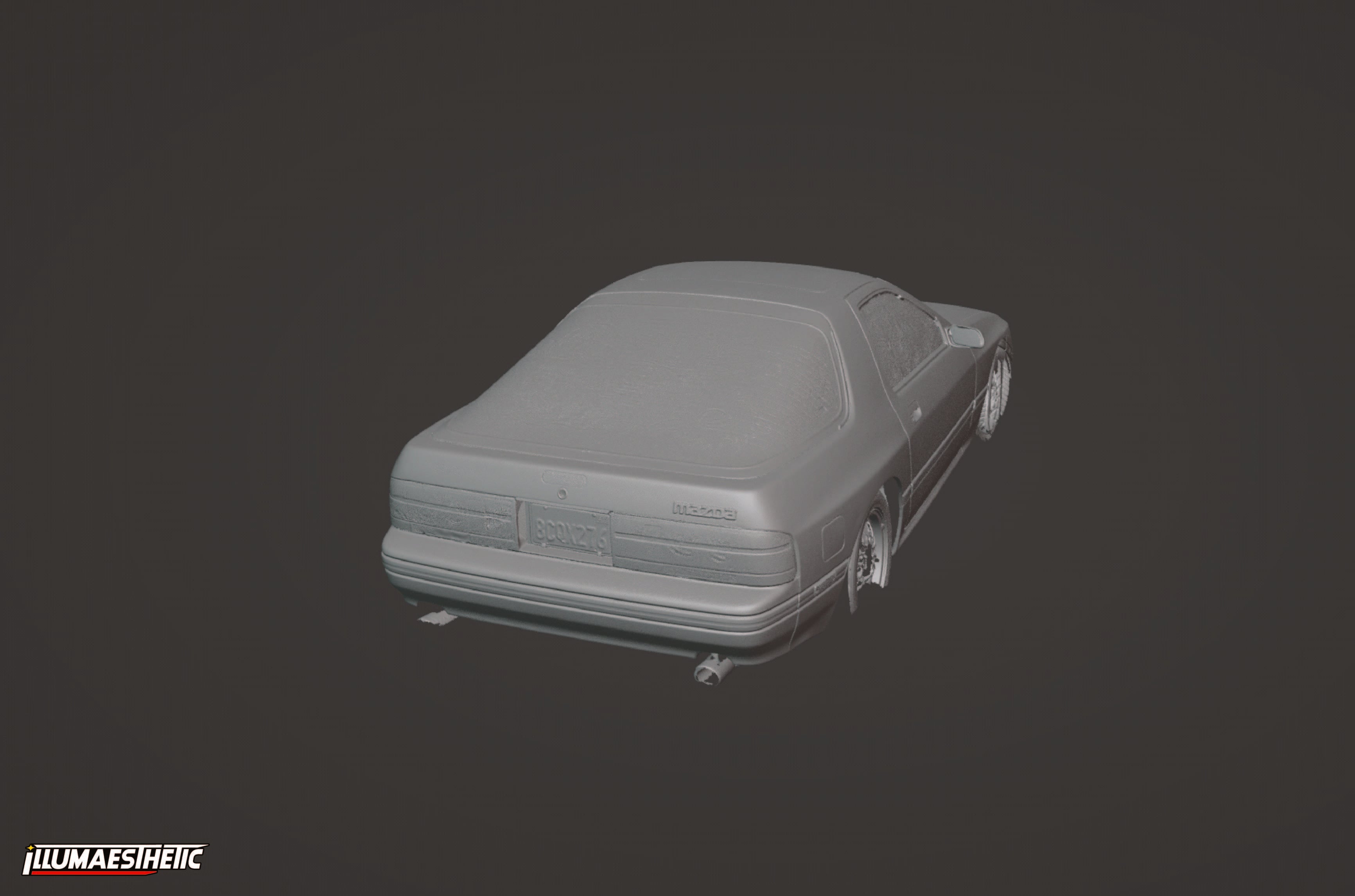 Mazda RX7 (FC3S) 3D Scan (1985-1992)