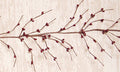 Wispy Burgundy Garland 5'  (Pack of 4)