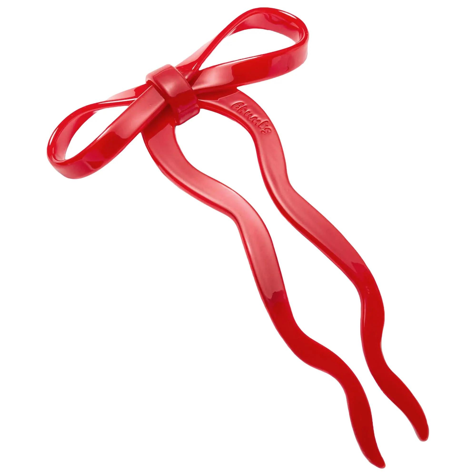 Chic Bow Hair Pin: High-Quality Acetate, Cute, Durable & Sustainable Hair Clip for Buns & Styles