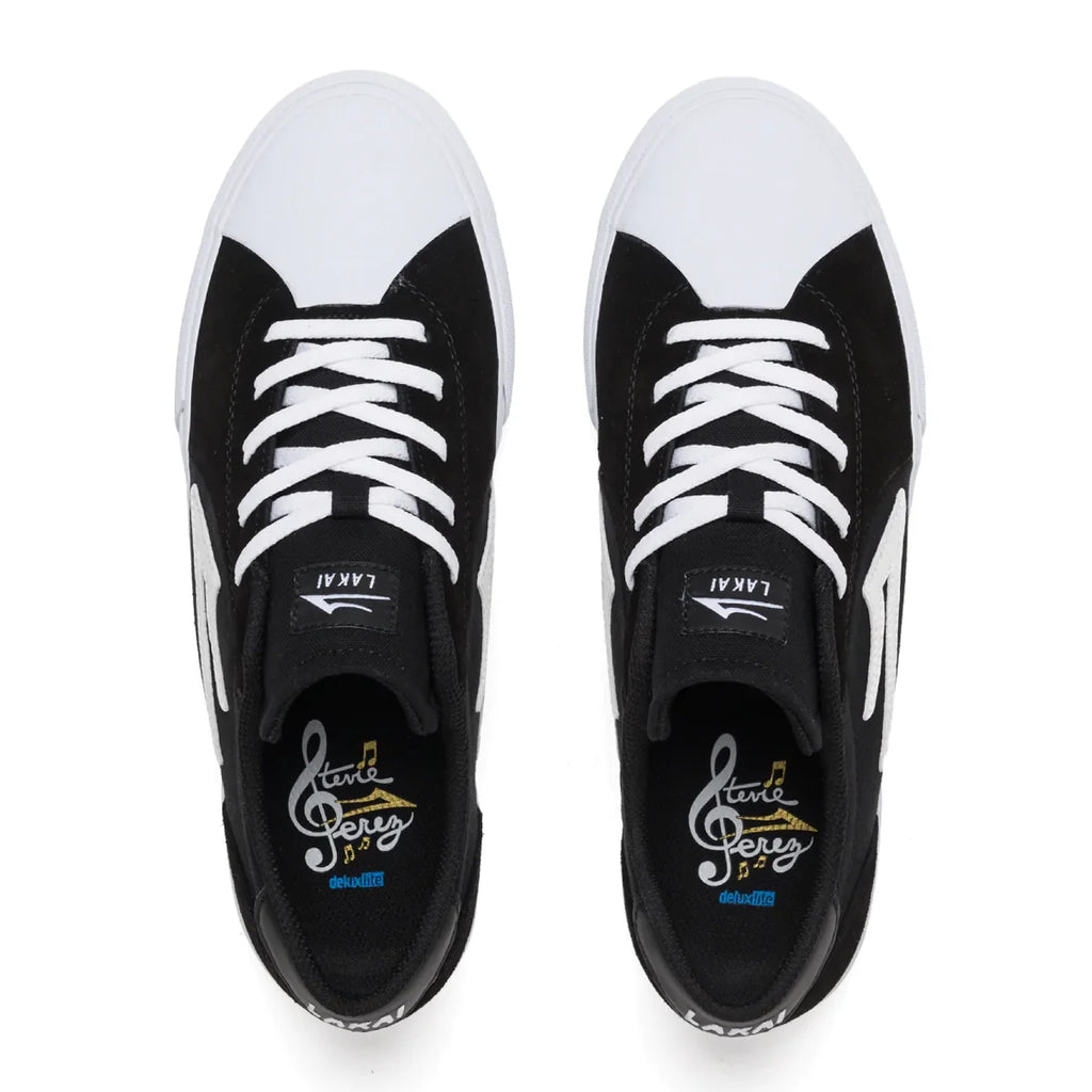 Lakai Shoes Flaco II - Black/White Suede