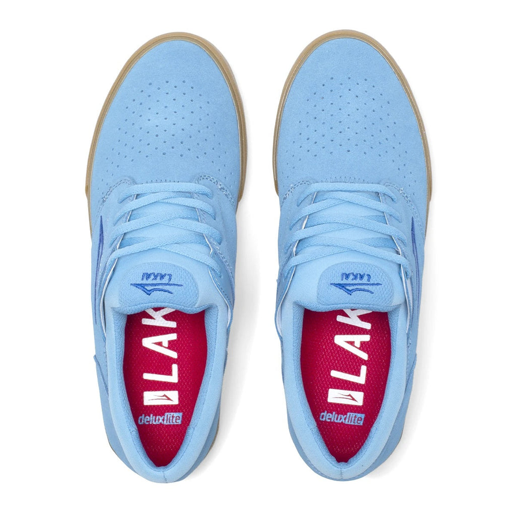 Lakai Shoes Fremont Vulc - Light Blue/Gum Suede