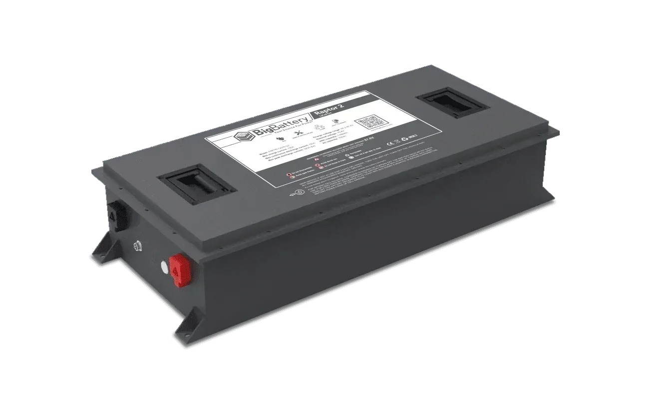 BigBattery 72V RAPTOR 2 LiFePO4 Battery | 7.68kWh | Game-Changing Power for Golf Carts