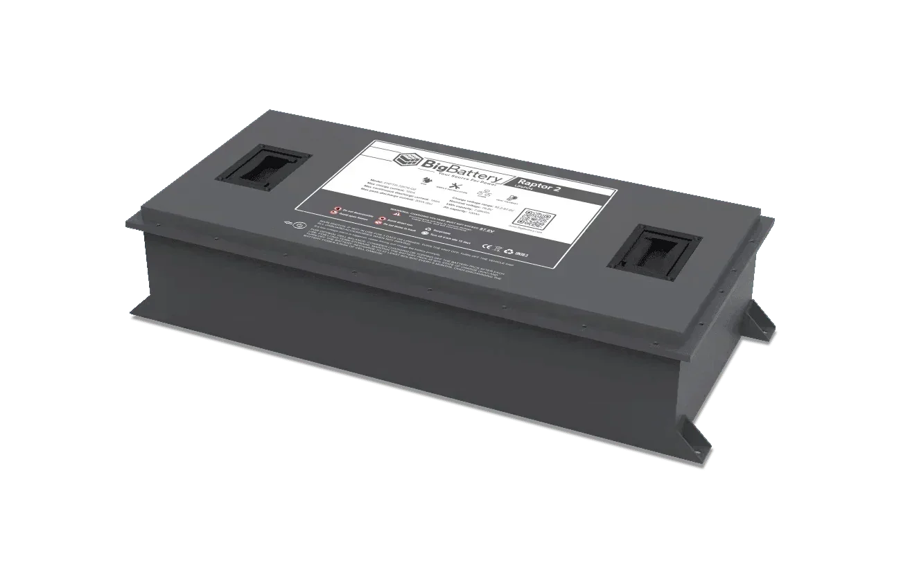 BigBattery 72V RAPTOR 2 LiFePO4 Battery | 7.68kWh | Game-Changing Power for Golf Carts