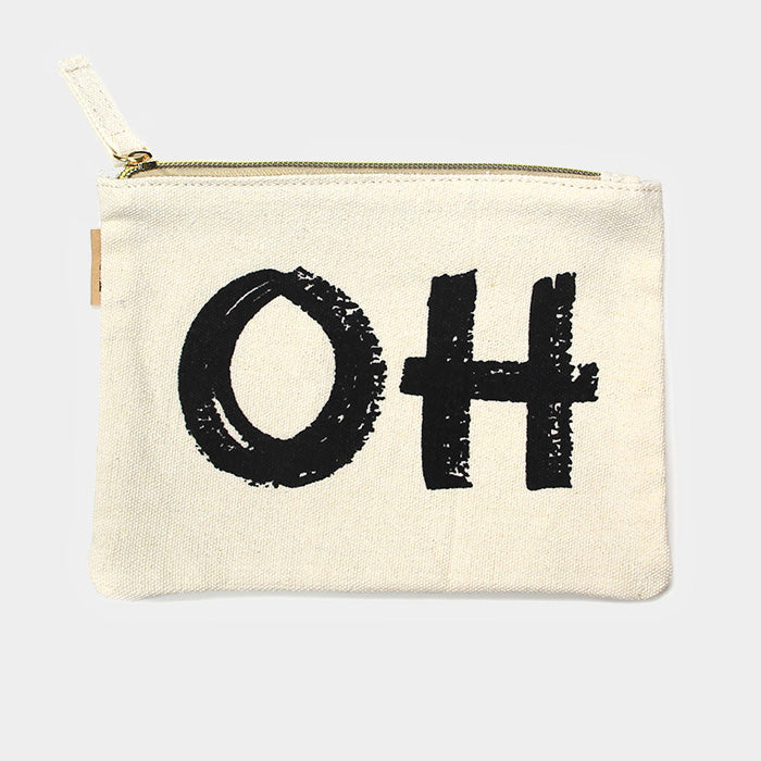 Oh _Cotton Canvas Eco Pouch Bag
