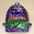 Mardi Gras Sequin Backpack Bag