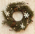 Pine & Snowflake Ring (Pack of 4)