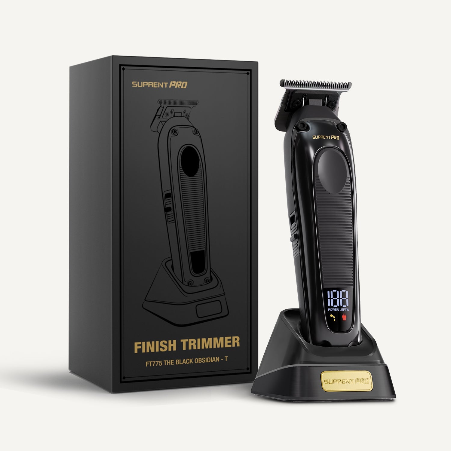 The Black Obsidian-T Professional Trimmer - FT775BX