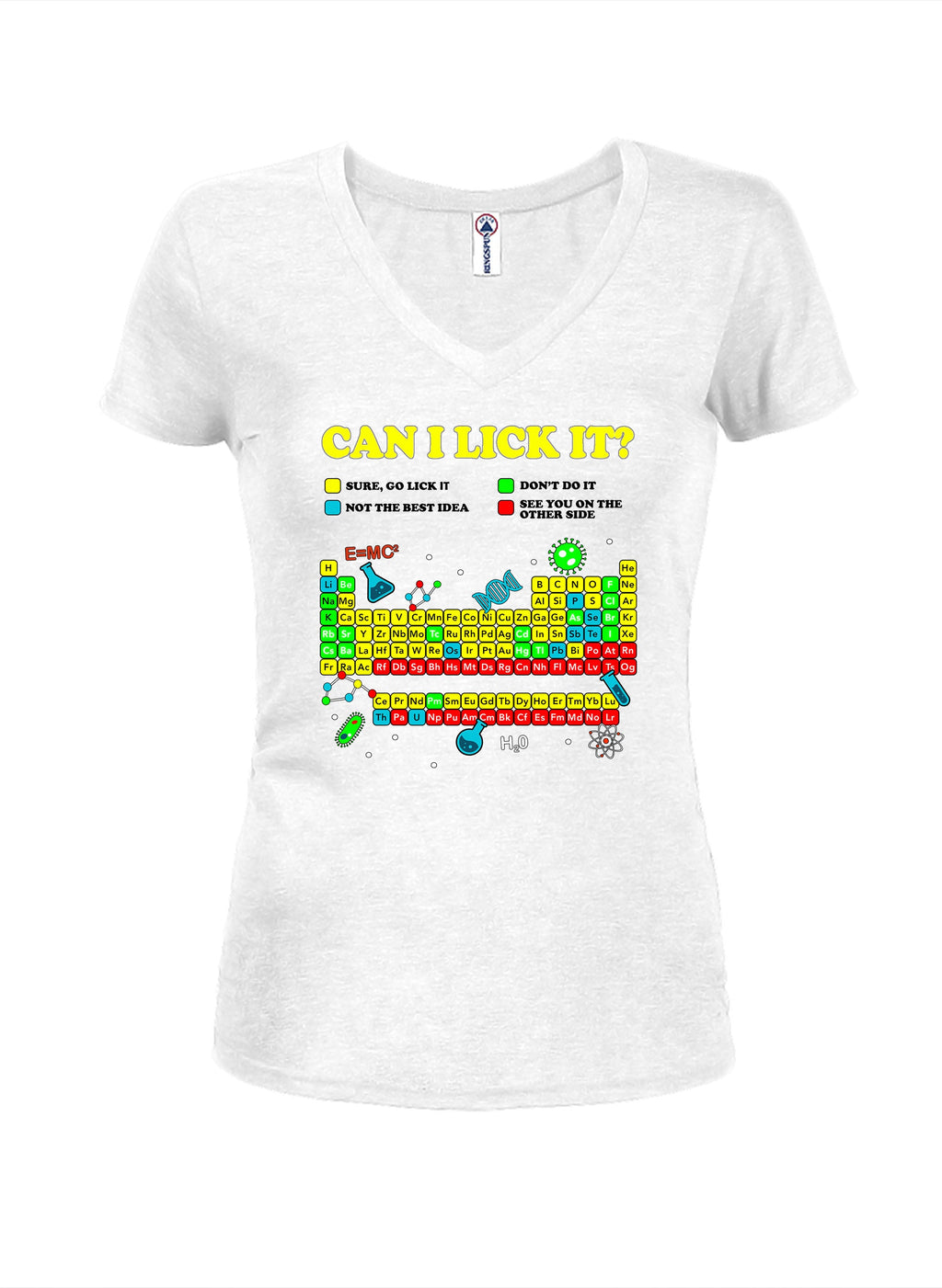 Can I Lick It Periodic Table T-Shirt