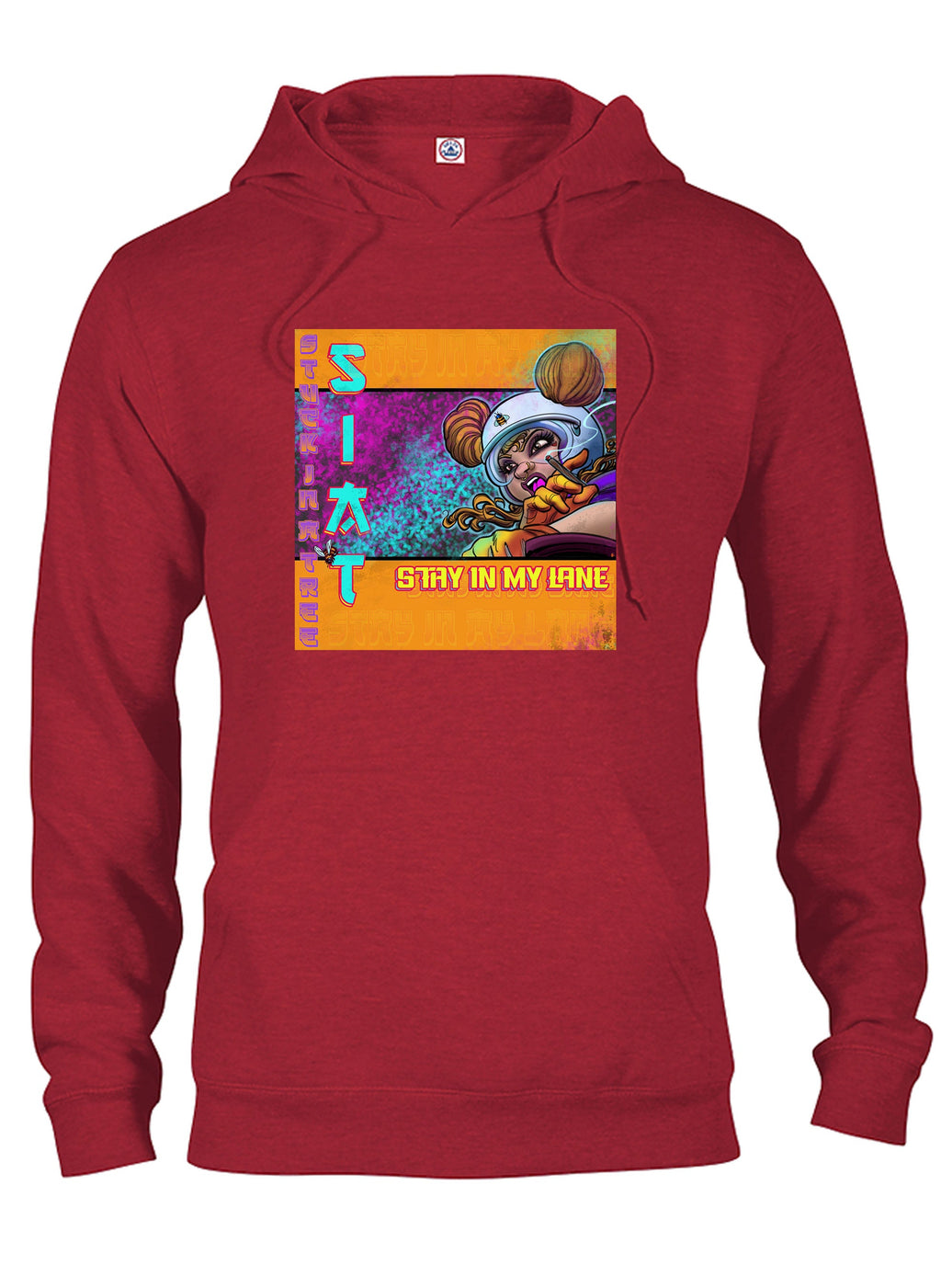 Stay In My Lane Pop Art T-Shirt