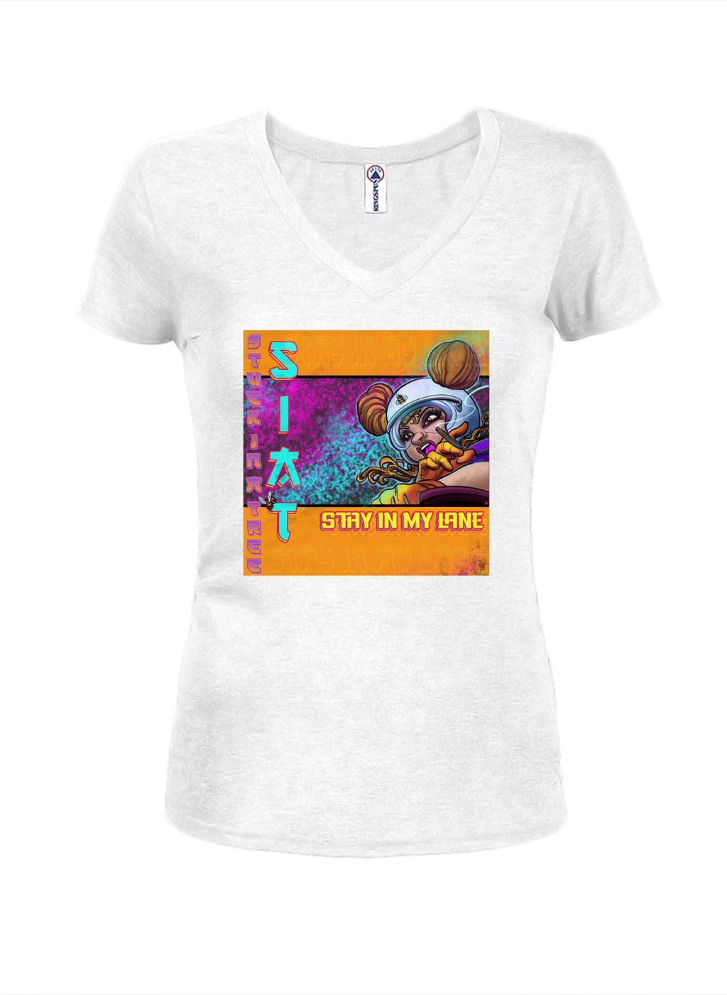 Stay In My Lane Pop Art T-Shirt
