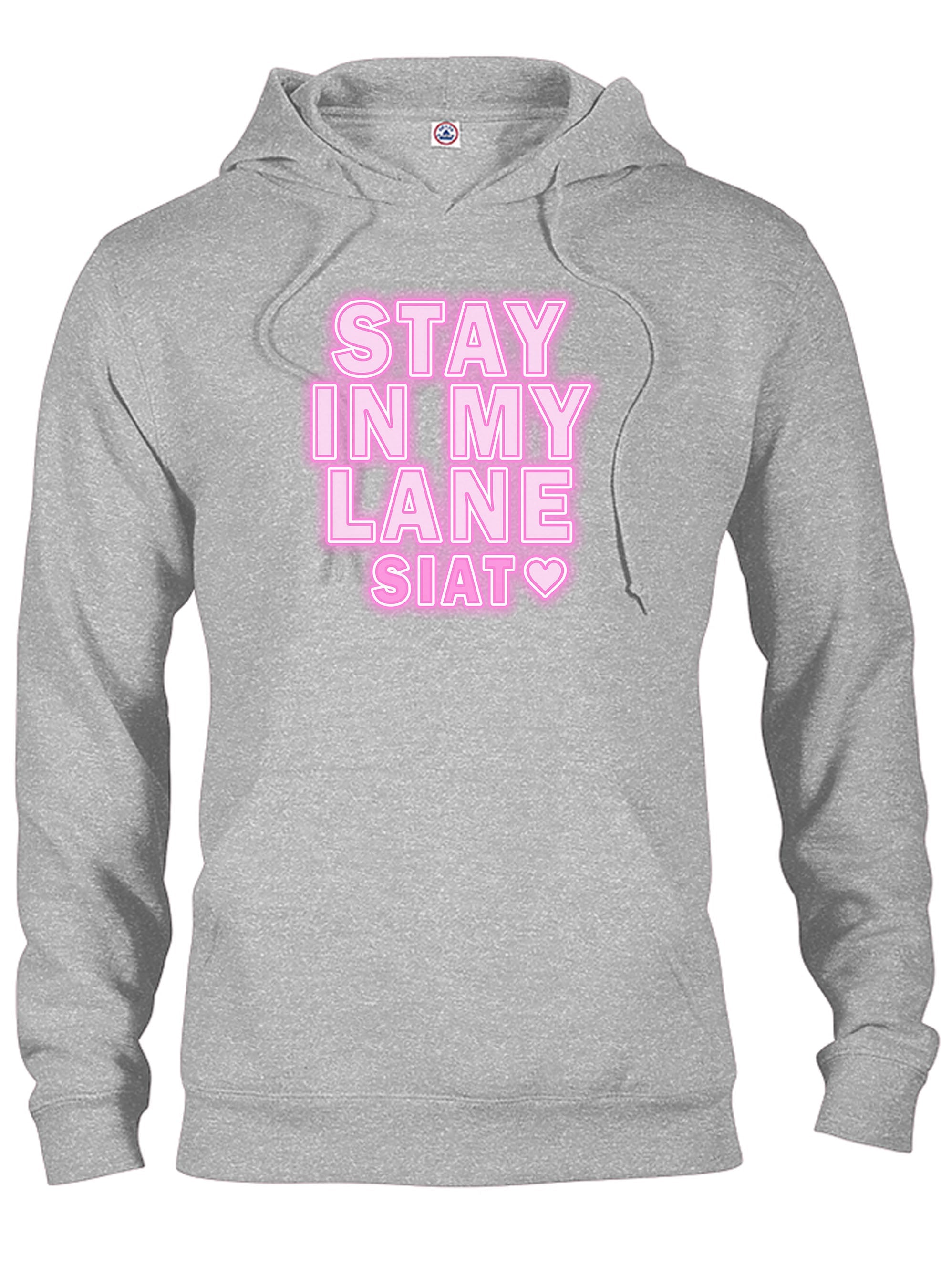 Stay In My Lane Pink Glow  T-Shirt
