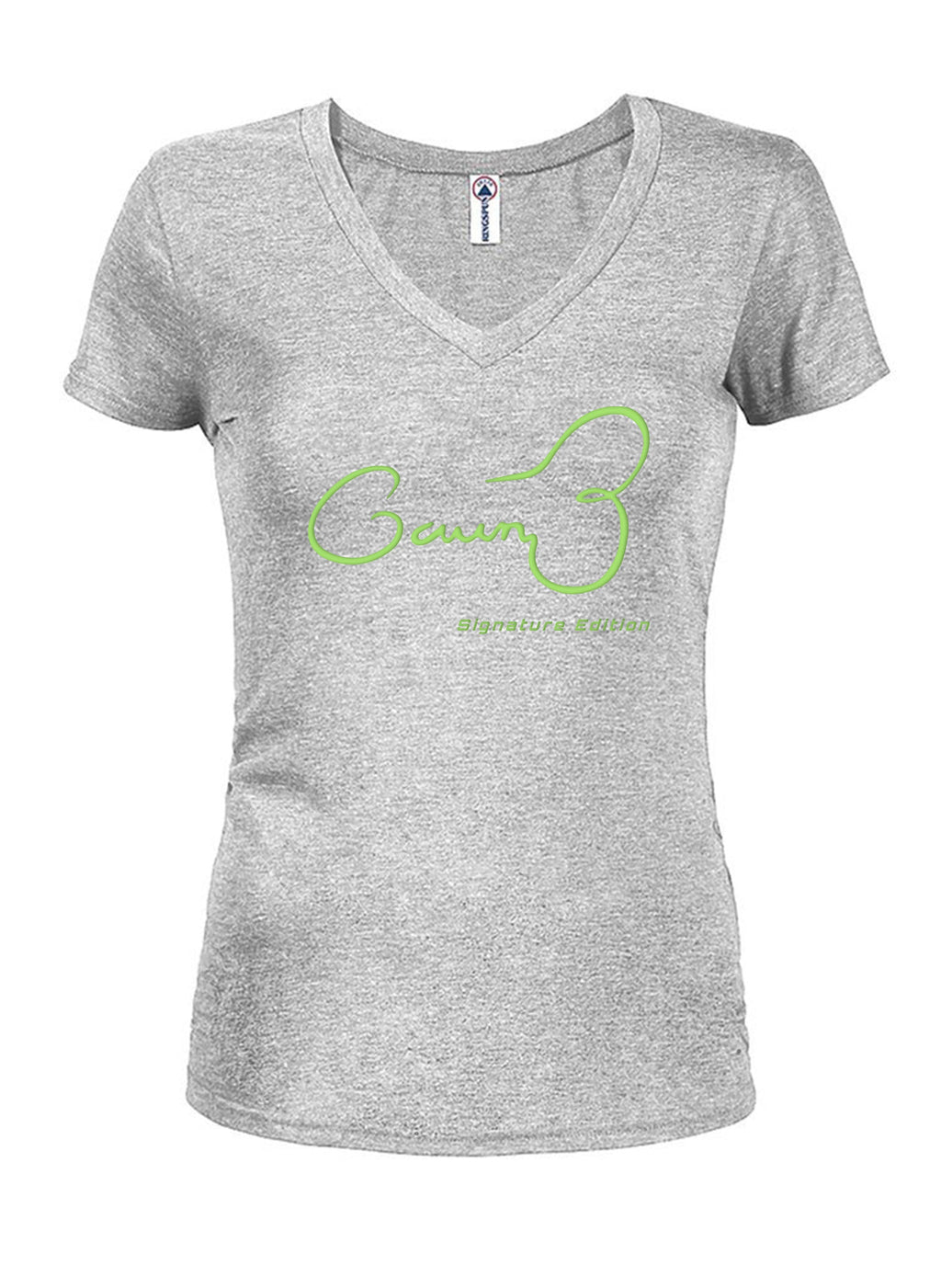 Gavin Belson Signature Edition Juniors V Neck T-Shirt