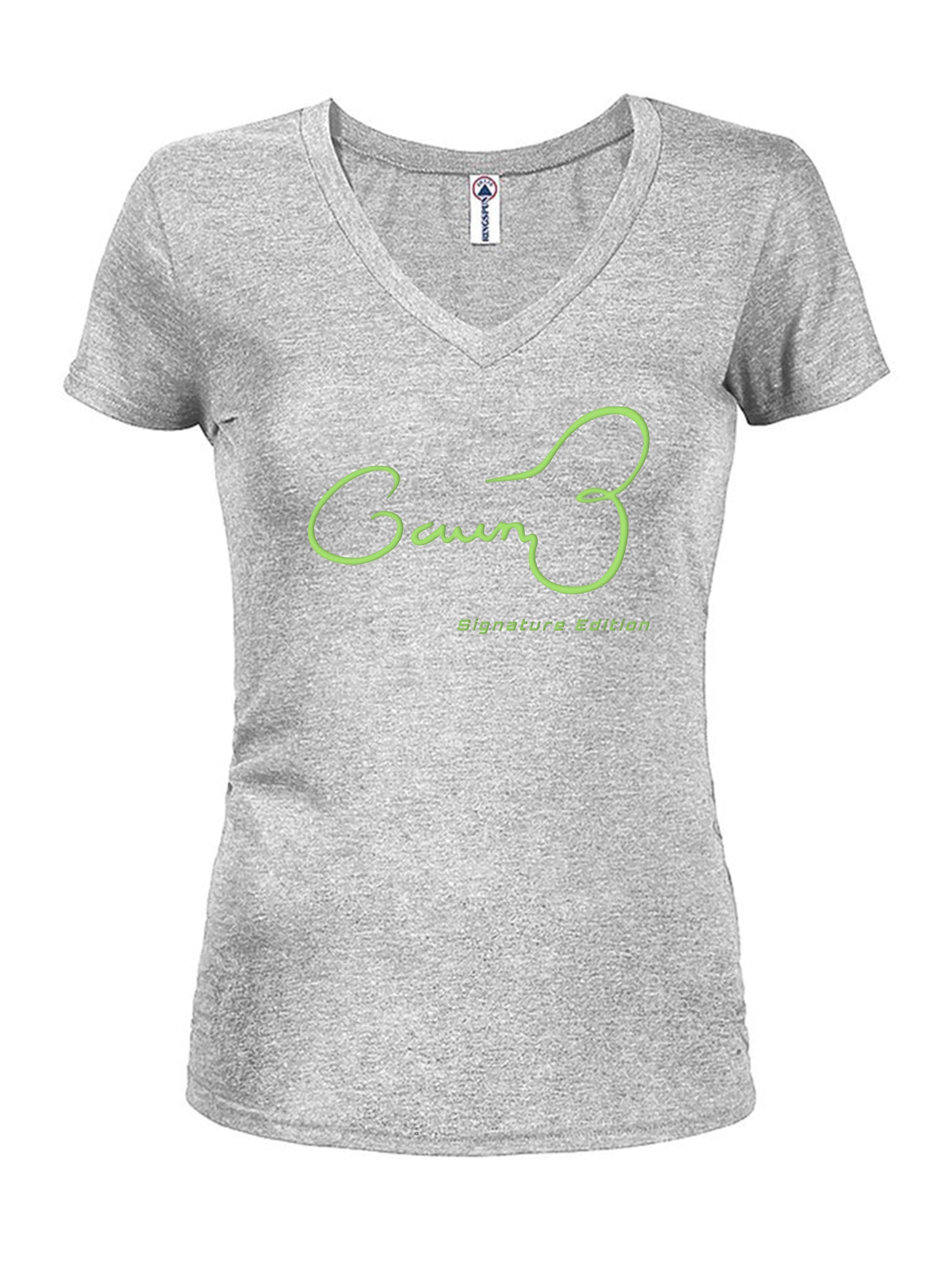 Gavin Belson Signature Edition Juniors V Neck T-Shirt