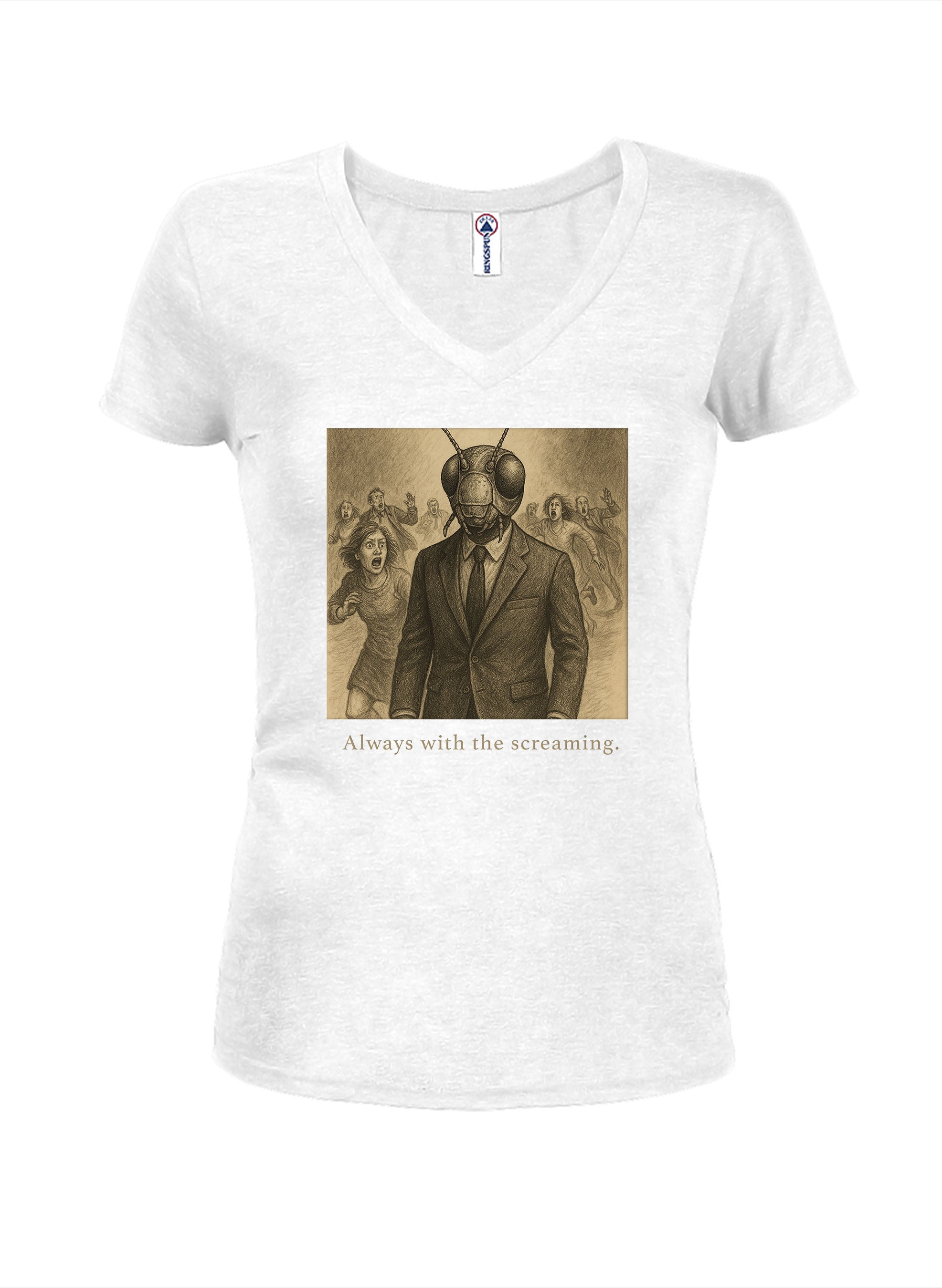 Always with the screaming T-Shirt