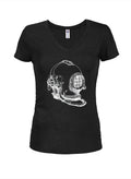 Diver Juniors V Neck T-Shirt
