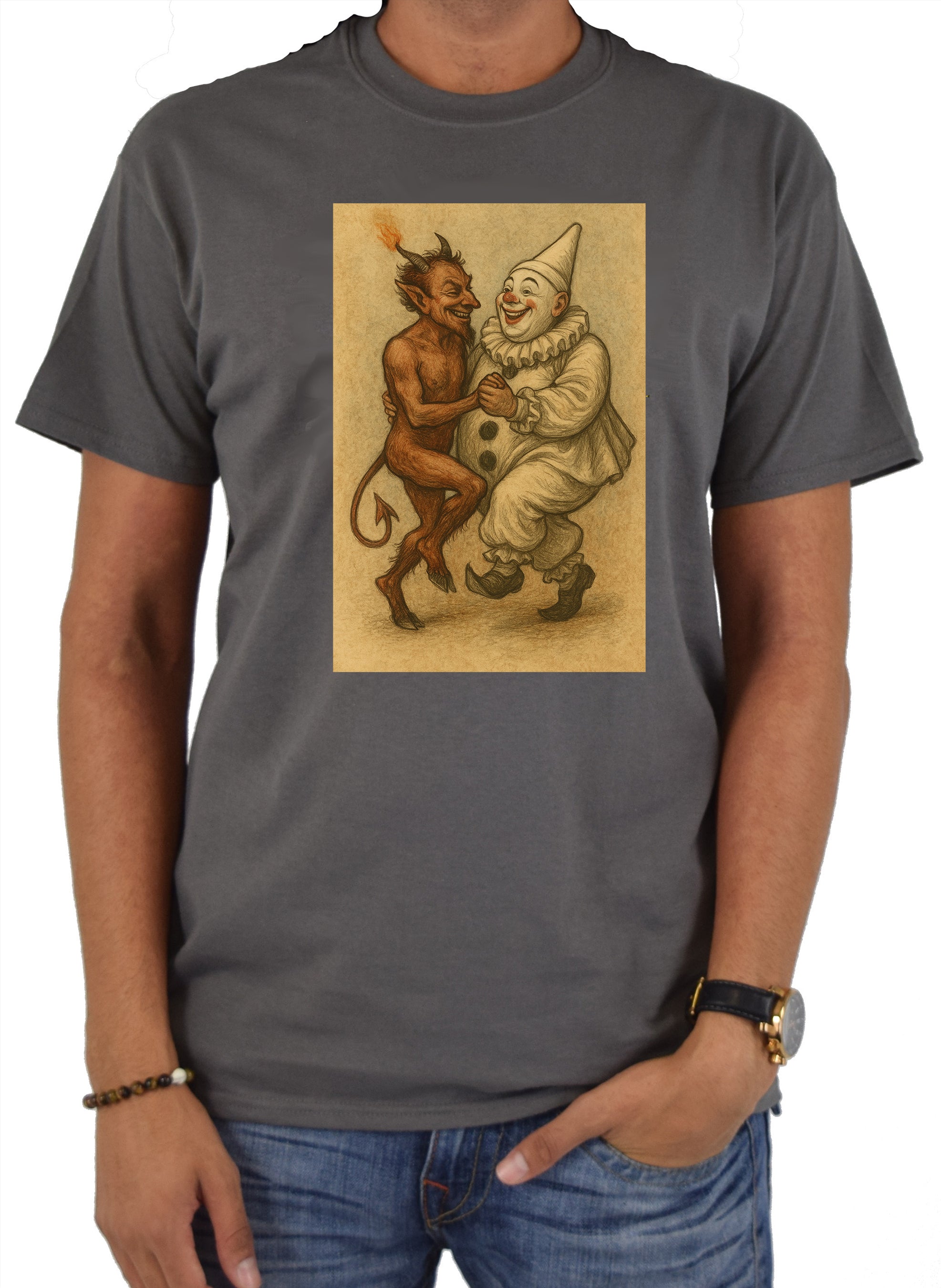 Dancing Devil Clown T-Shirt