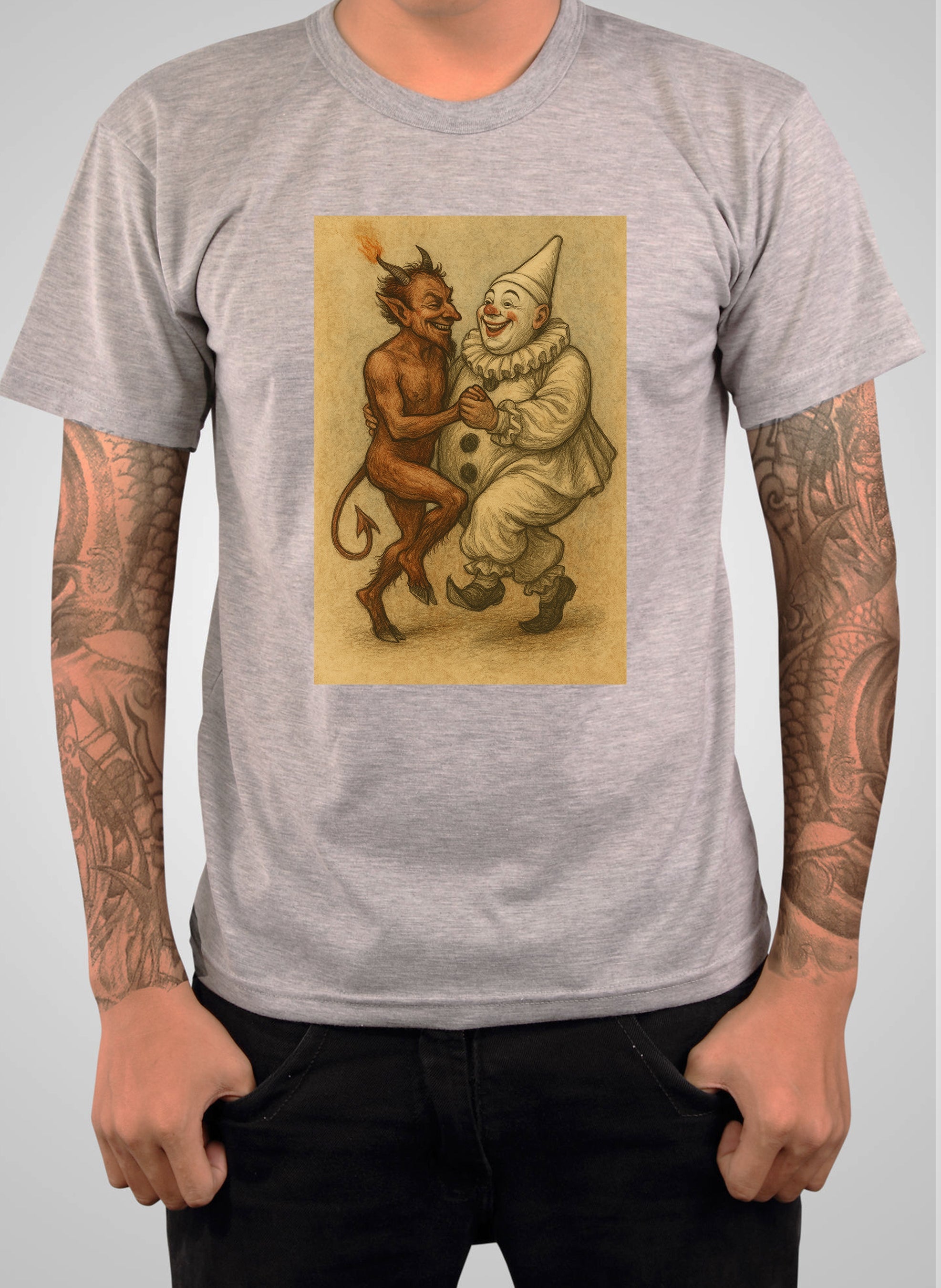 Dancing Devil Clown T-Shirt