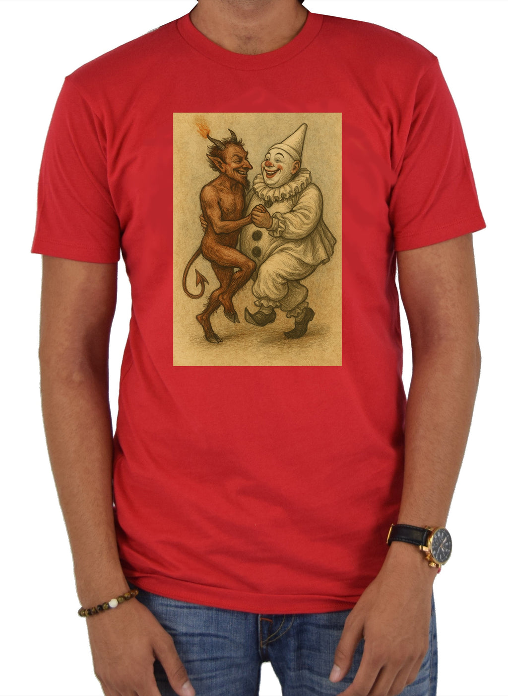 Dancing Devil Clown T-Shirt