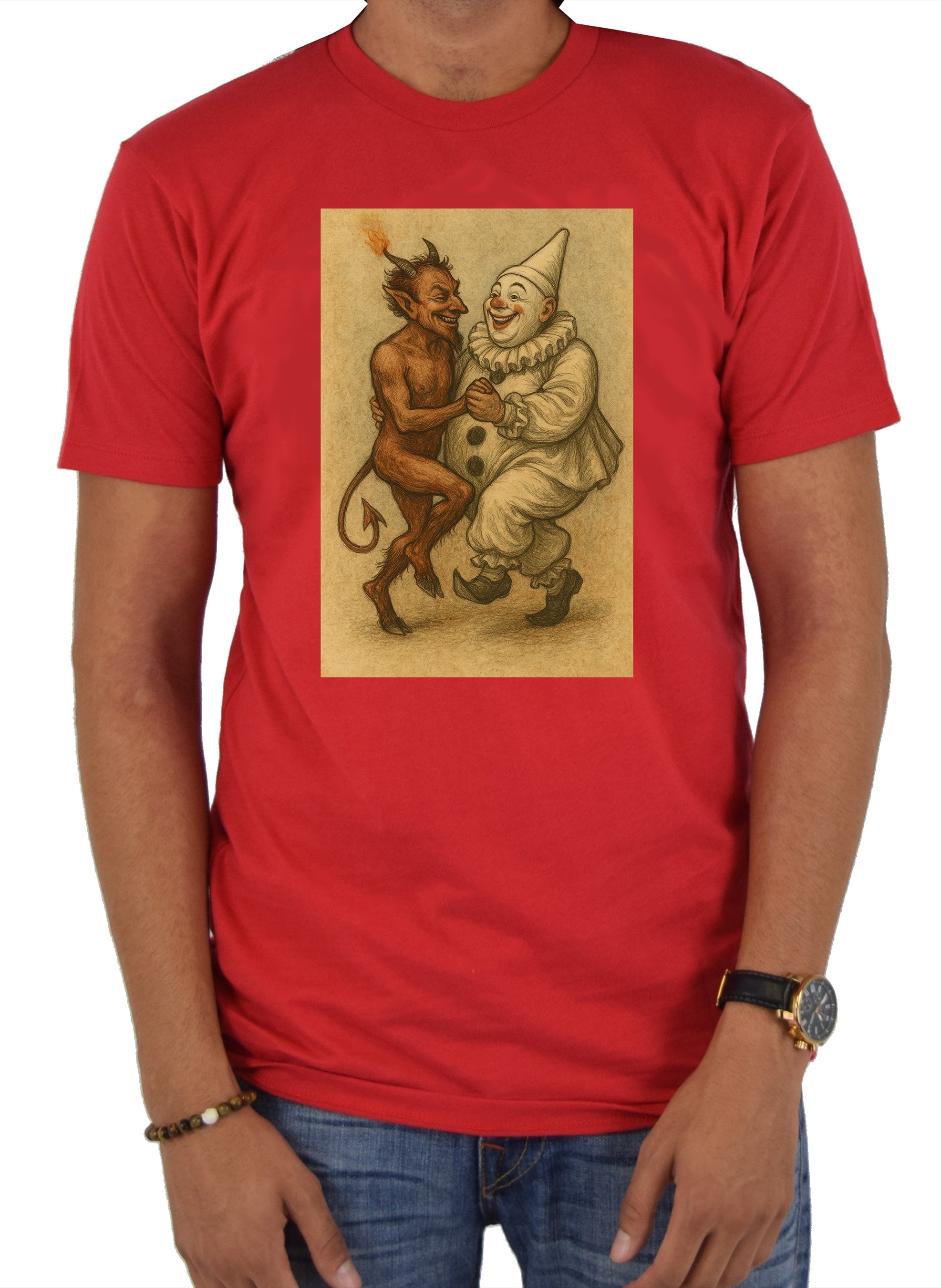 Dancing Devil Clown T-Shirt