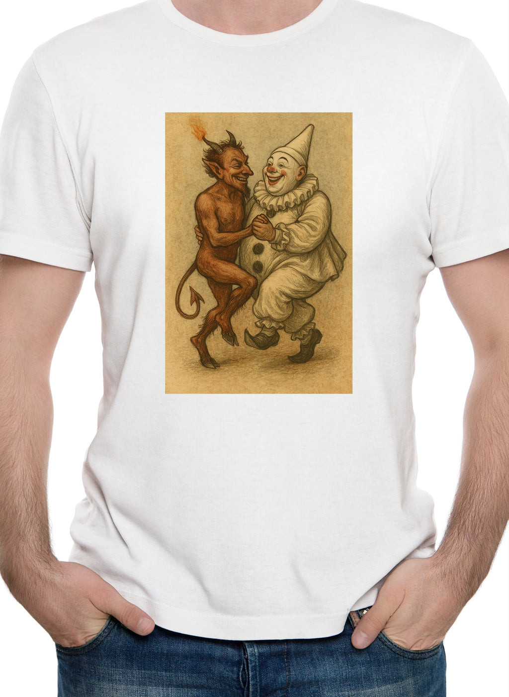 Dancing Devil Clown T-Shirt