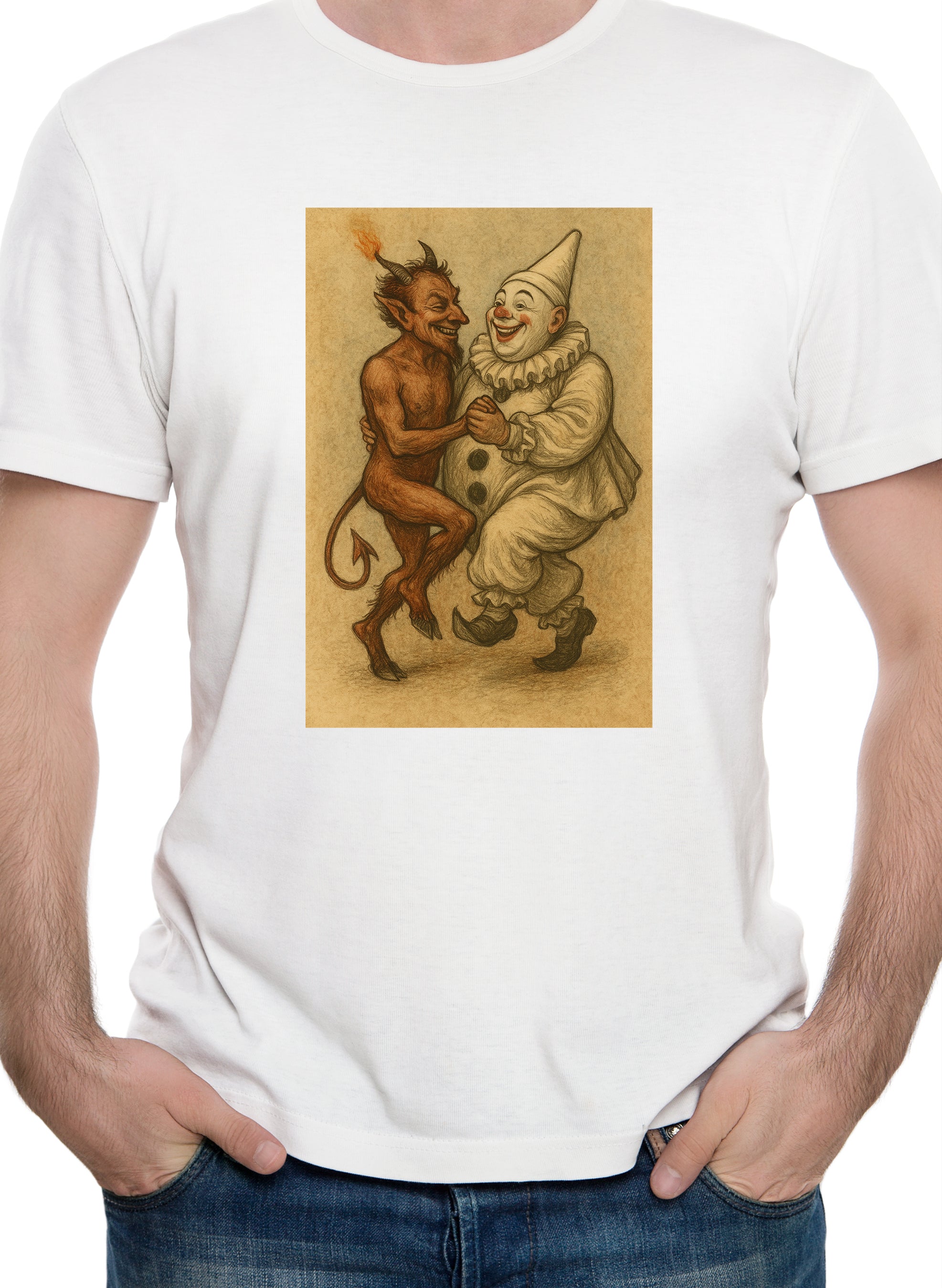 Dancing Devil Clown T-Shirt