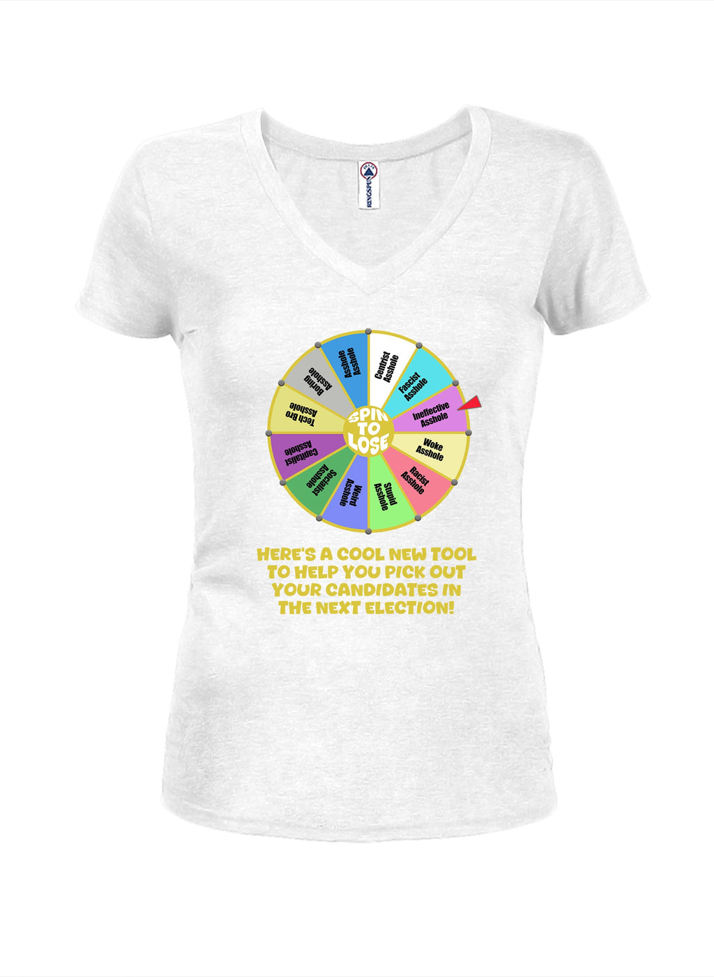 Election Spin to Lose T-Shirt
