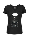Man do I hate humans Juniors V Neck T-Shirt