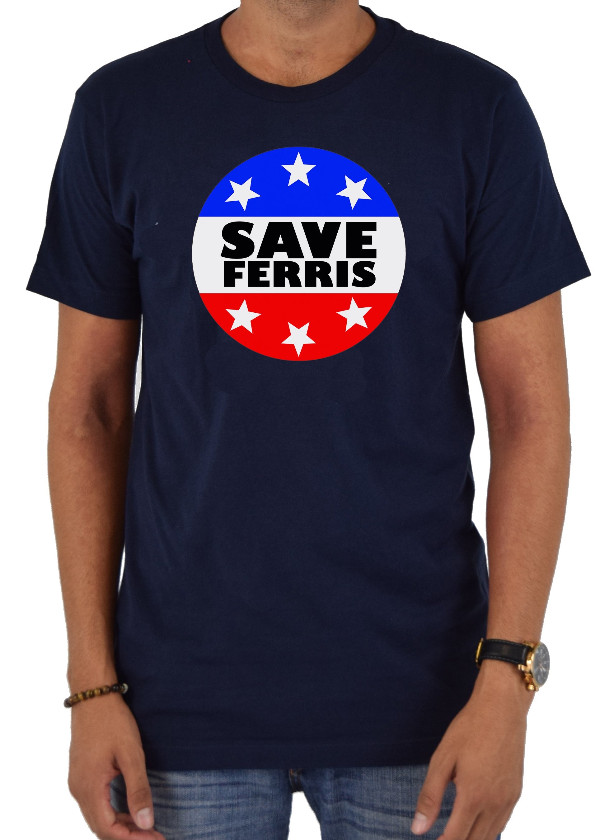 Save Ferris Badge T-Shirt