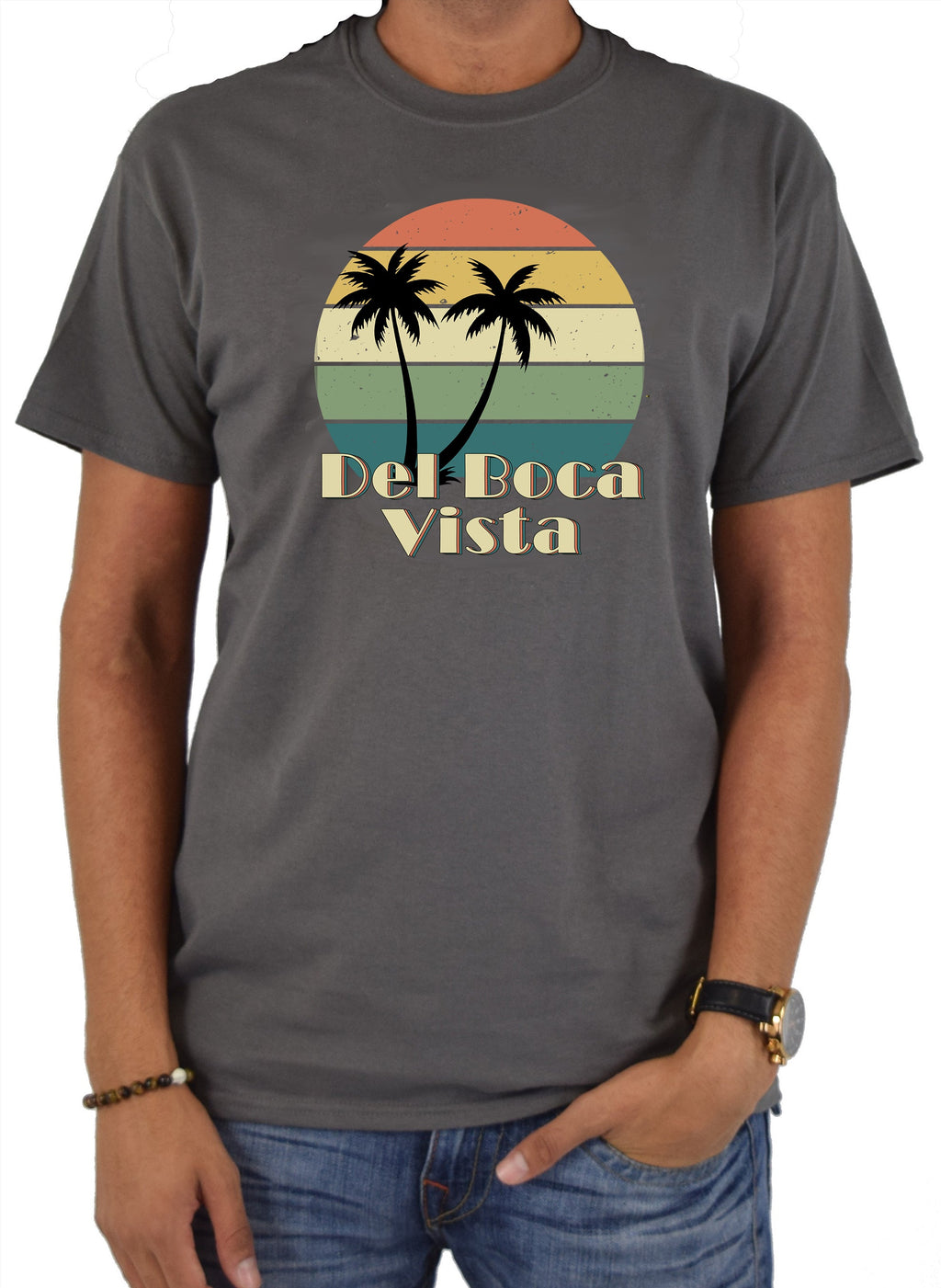 Del Boca Vista Retro T-Shirt