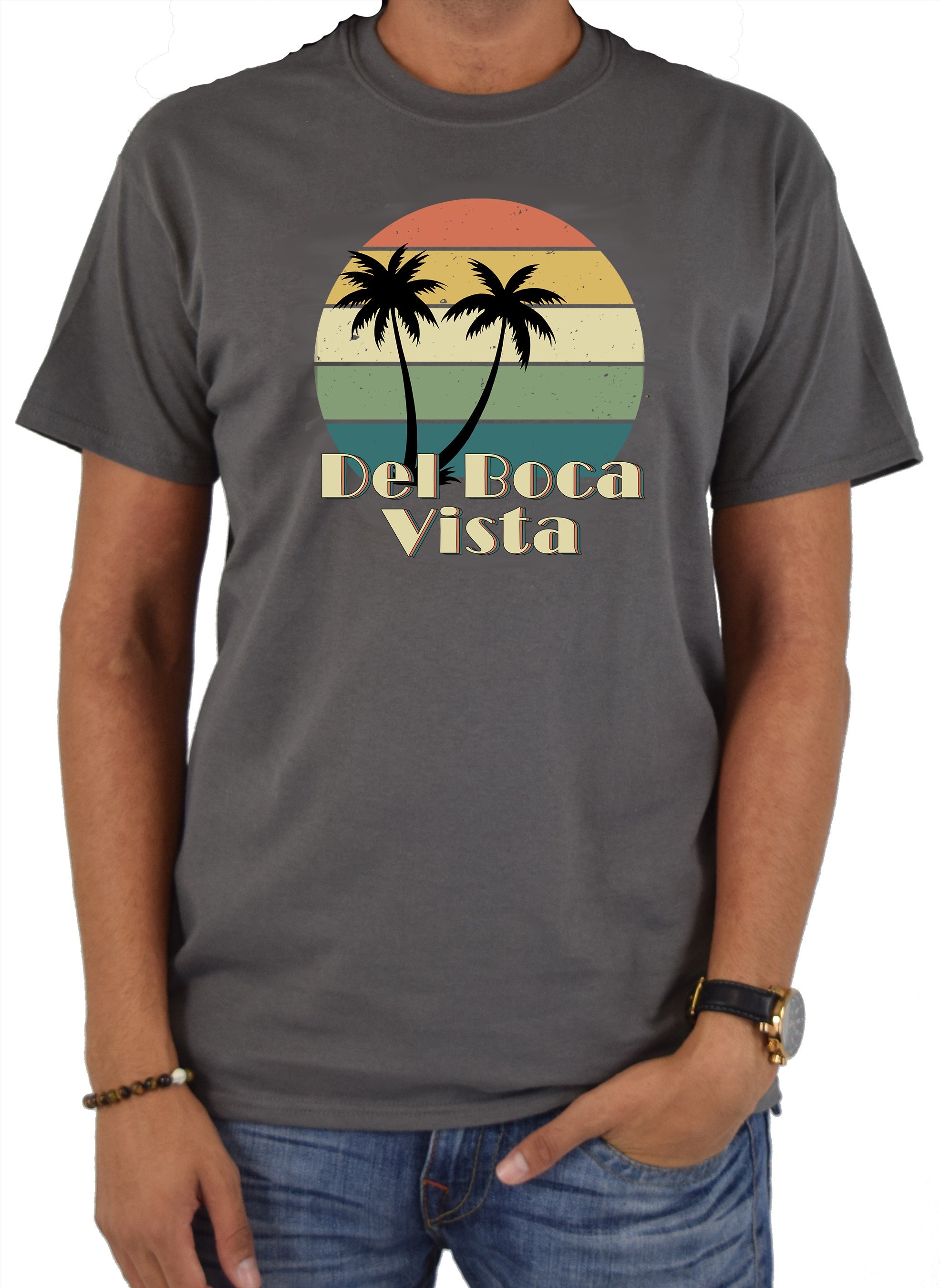 Del Boca Vista Retro T-Shirt
