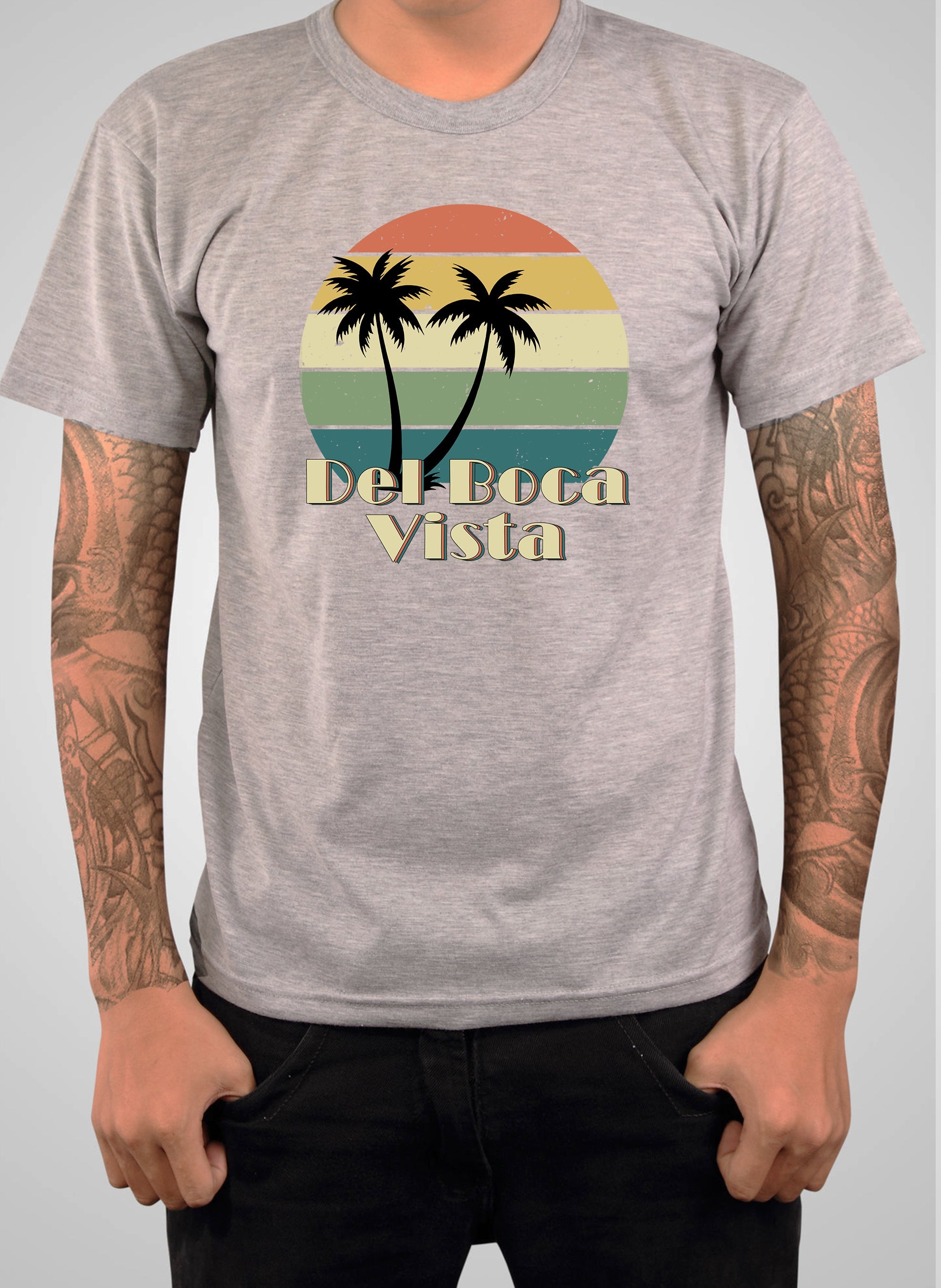 Del Boca Vista Retro T-Shirt