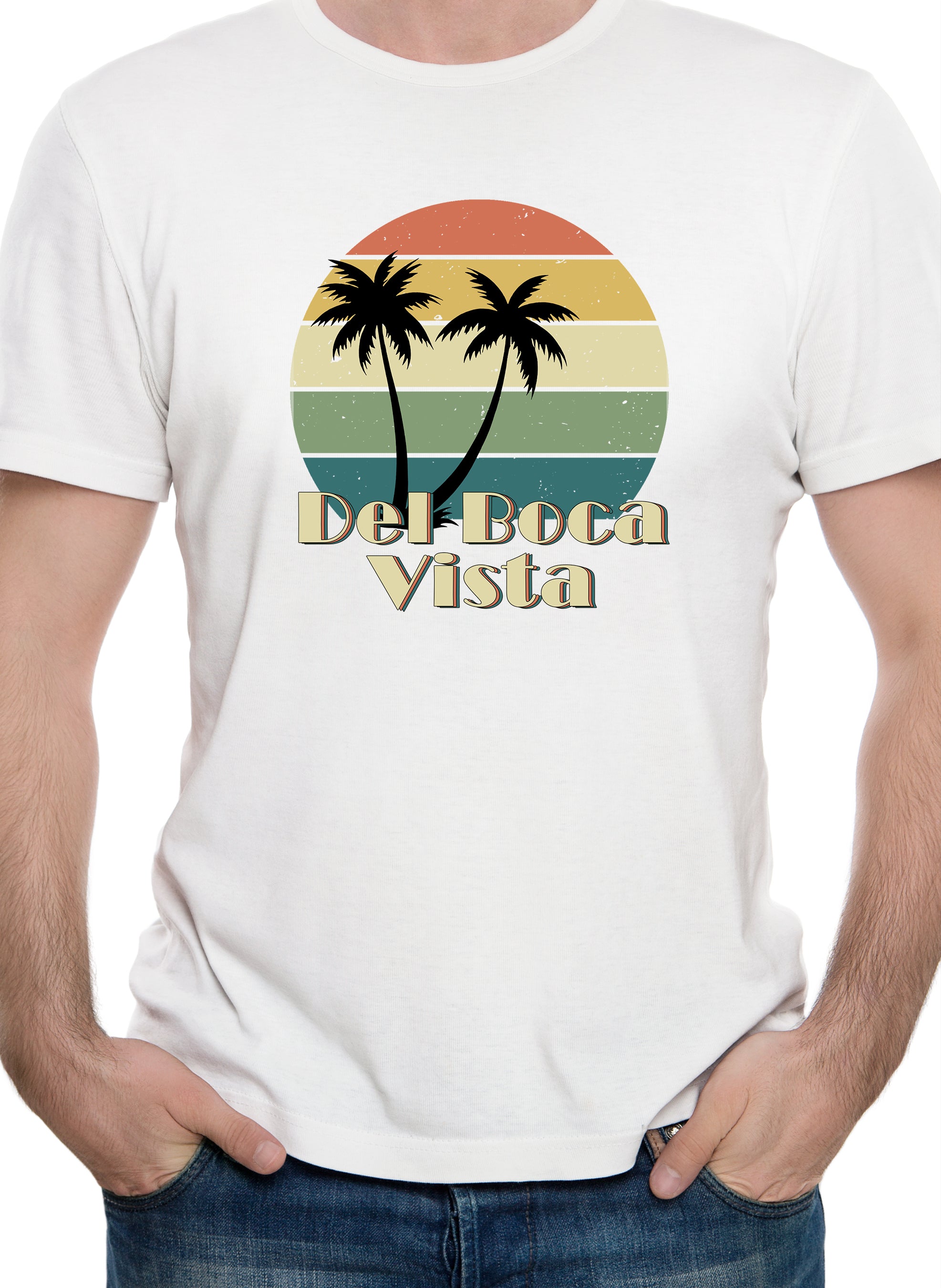 Del Boca Vista Retro T-Shirt