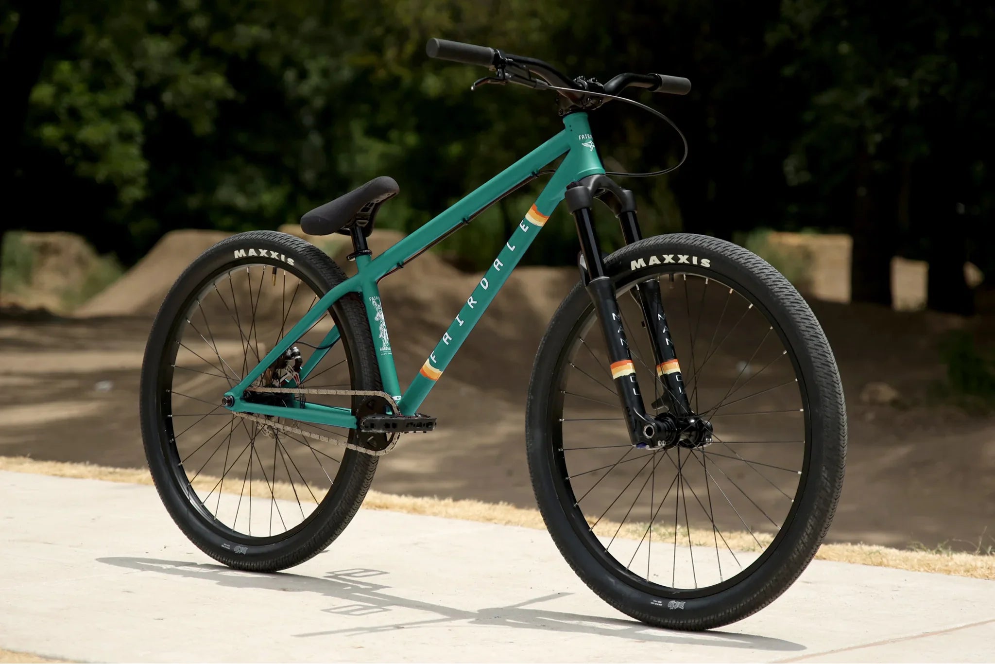 Fairdale Hareraiser FX 26″ Dj Complete Bike - Matte Billiard Green