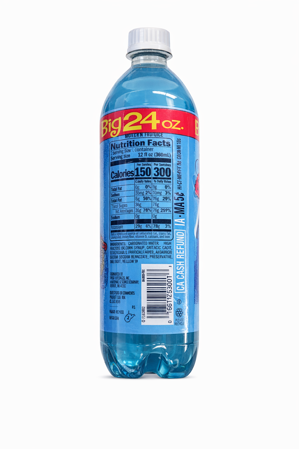 Faygo Raspberry Blueberry Bottle (24oz) 6-Pack