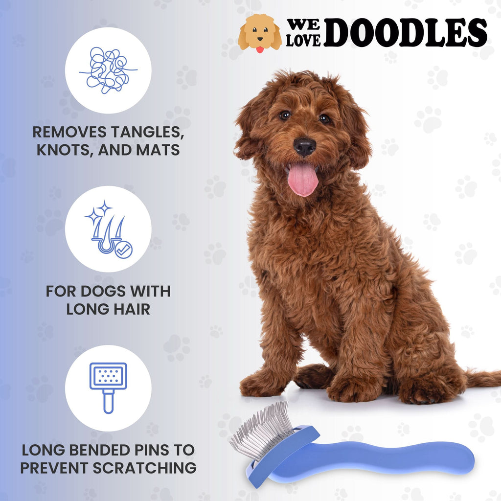 Curved Slicker Brushes for Dogs